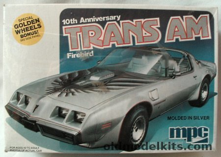 MPC 1/25 10th Anniversary Trans Am Firebird, 6323 plastic model kit